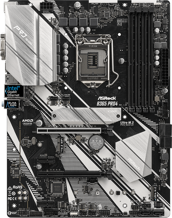 Asrock B365 Pro4 - Motherboard Specifications On MotherboardDB